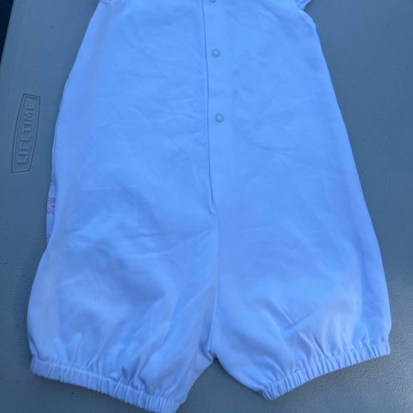 Mayoral Pink and White Nightgown Pajamas NWT Color White 12 Months Newborn Onsie - Picture 10 of 13